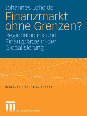 cover image of Finanzmarkt ohne Grenzen?